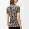 Top in misto spugna di cotone
