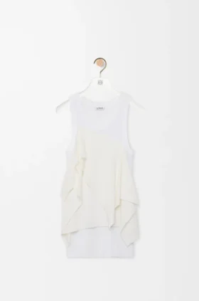 Top in misto viscosa