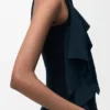 Top in misto viscosa