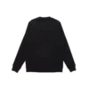 Uomo” loewe Anagram in cotone a girocollo con ricamo alfabetico, stile sportivo classico, nero H526341Xa1-1100